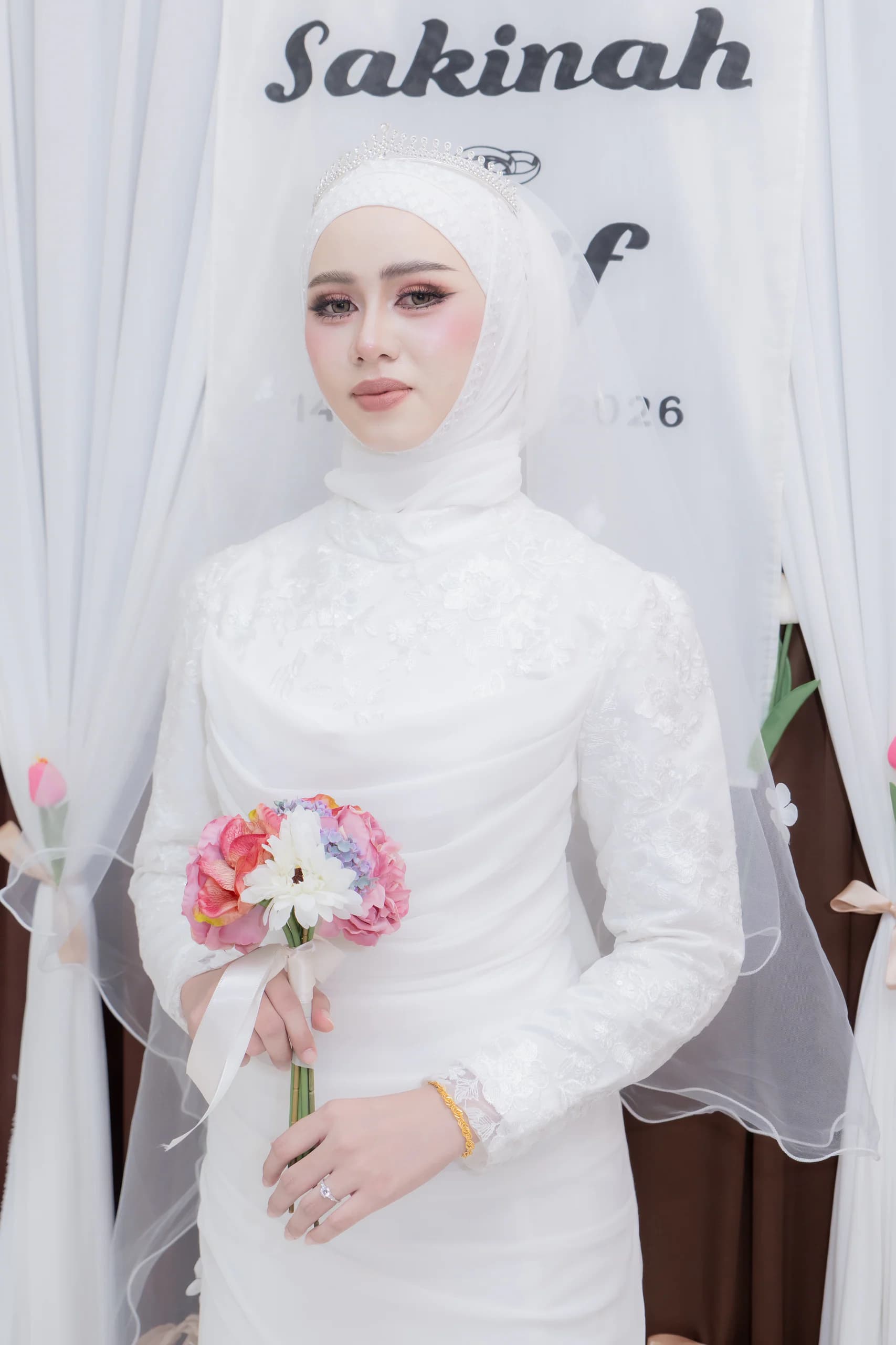 งานพิธีนิกะห์ที่บ้านบ่าวสาว นครศรีธรรมราช (15/23)