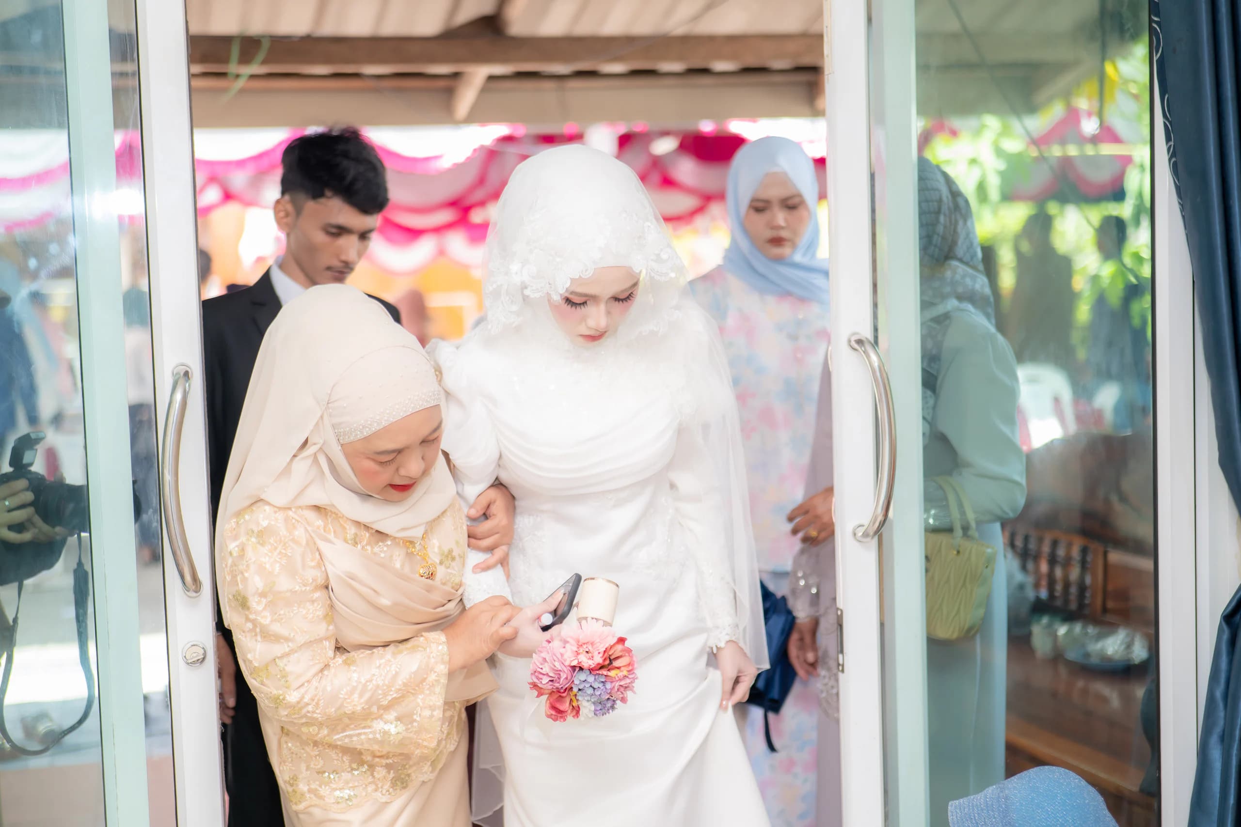 งานพิธีนิกะห์ที่บ้านบ่าวสาว นครศรีธรรมราช (20/23)
