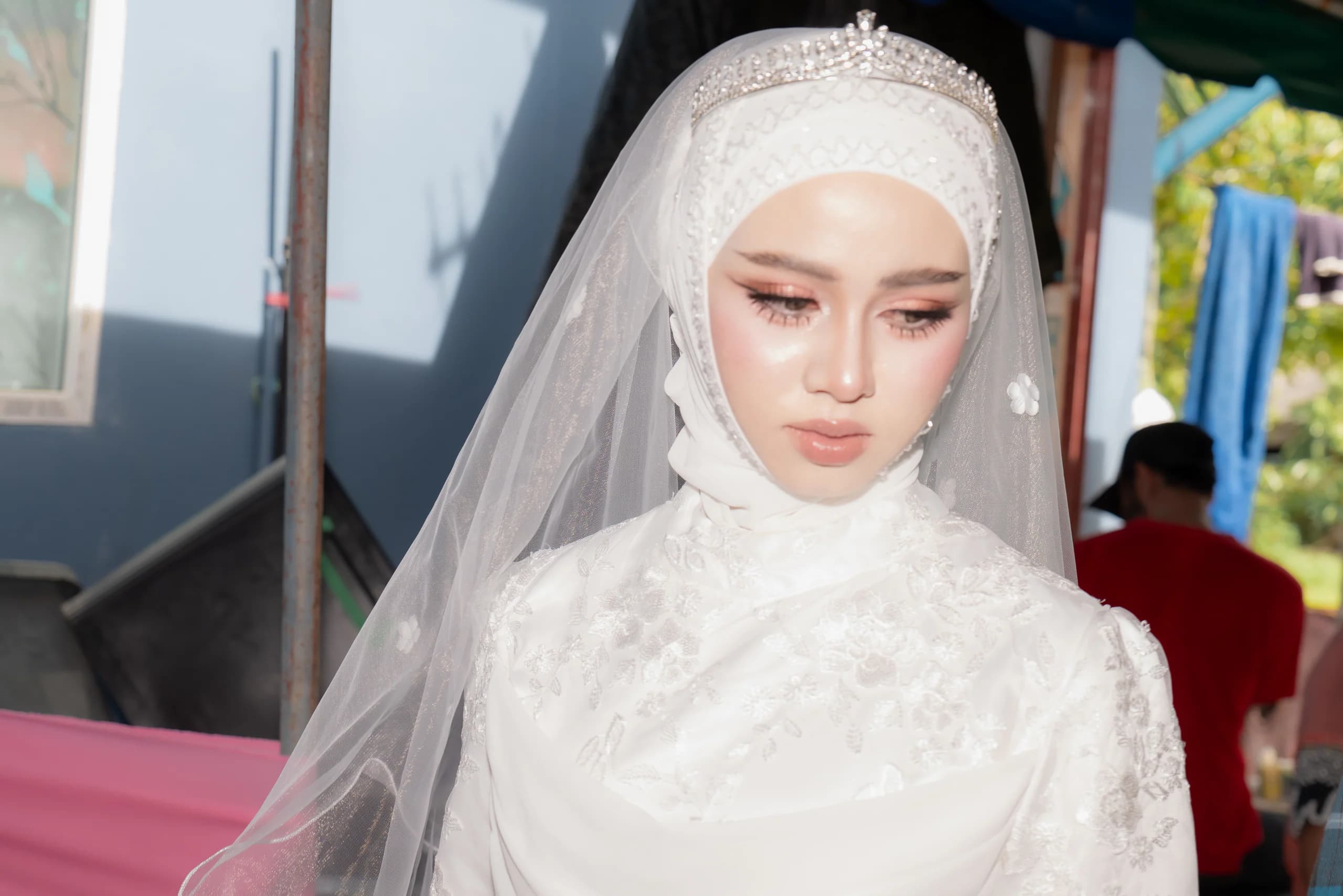 งานพิธีนิกะห์ที่บ้านบ่าวสาว นครศรีธรรมราช (6/23)